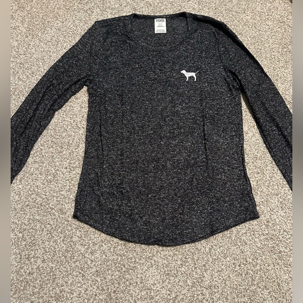 PINK Victoria's Secret Long Sleeve Sleepwear Top